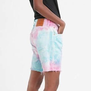 Levi’s 501 PRIDE rainbow tab shorts